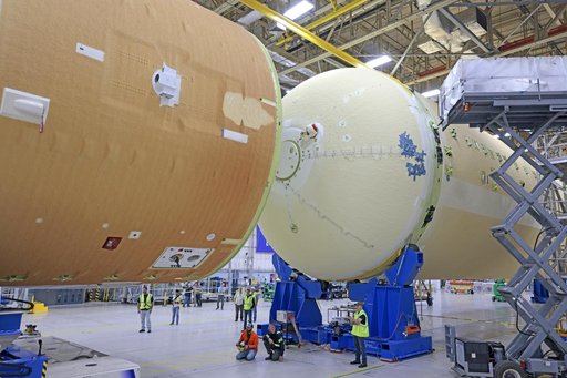 NASA Makes Progress on Artemis II Core Stage Assembly