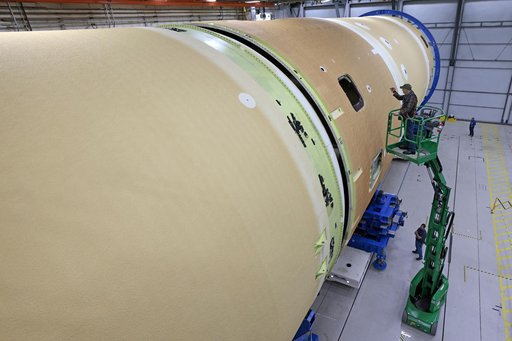 NASA Joins Four Major SLS Rocket Parts to Form Artemis II Core Stage