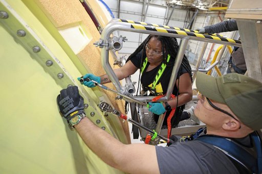 NASA Joins Four Major SLS Rocket Parts to Form Artemis II Core Stage