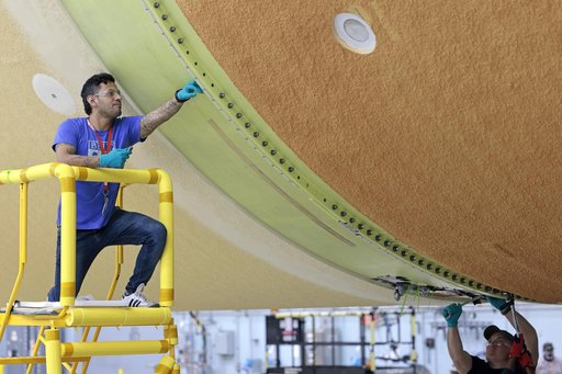 NASA Joins Four Major SLS Rocket Parts to Form Artemis II Core Stage