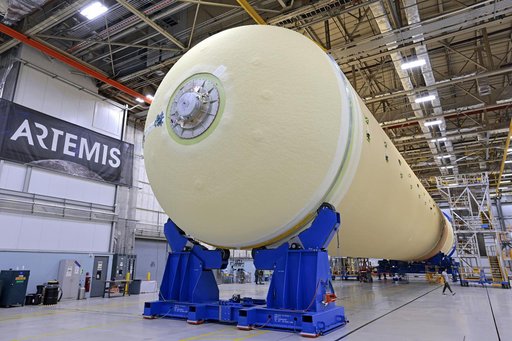 NASA Joins Four Major SLS Rocket Parts to Form Artemis II Core Stage