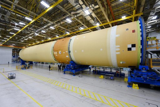 NASA Joins Four Major SLS Rocket Parts to Form Artemis II Core Stage