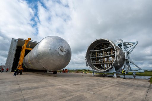 Weld Test Completed for Artemis III Rocket Core Stage Tank