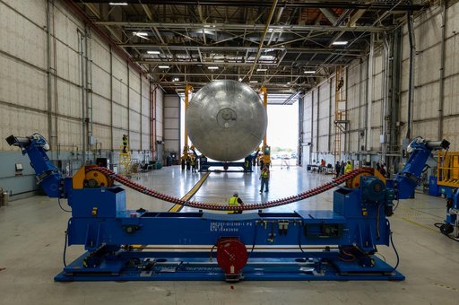 Weld Test Completed for Artemis III Rocket Core Stage Tank