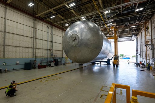 Weld Test Completed for Artemis III Rocket Core Stage Tank