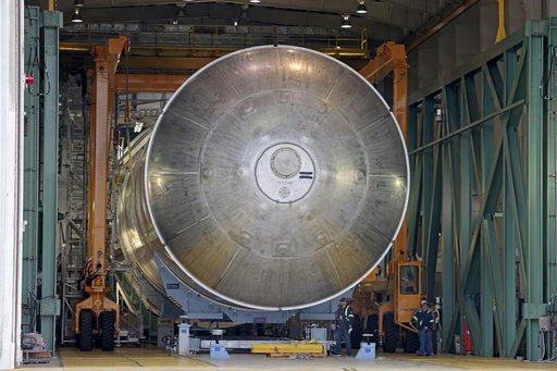 Weld Test Completed for Artemis III Rocket Core Stage Tank