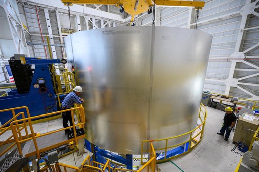 Artemis IV Liquid Oxygen Tank Aft Barrel Moves to Next Phase of Production