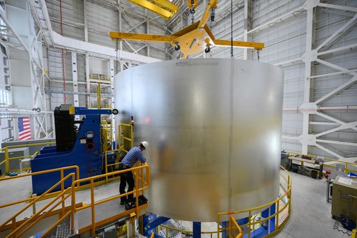 Artemis IV Liquid Oxygen Tank Aft Barrel Moves to Next Phase of Production