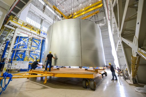 Artemis IV Liquid Oxygen Tank Aft Barrel Moves to Next Phase of Production