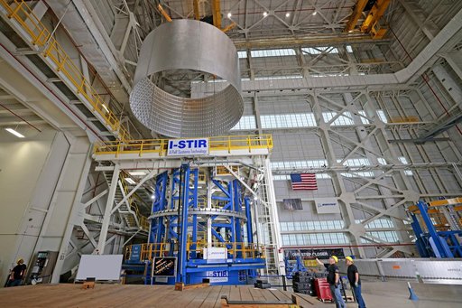 Artemis IV Liquid Oxygen Tank Aft Barrel Moves to Next Phase of Production