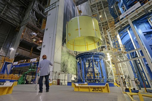 NASA Moves Artemis IV Engine Section