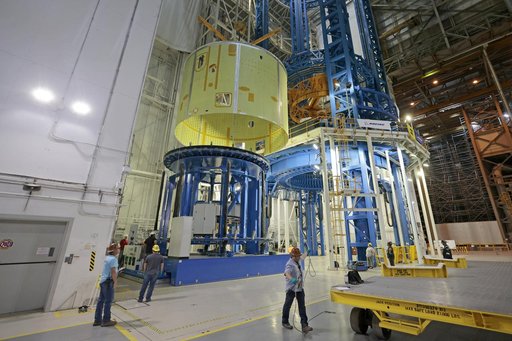 NASA Moves Artemis IV Engine Section