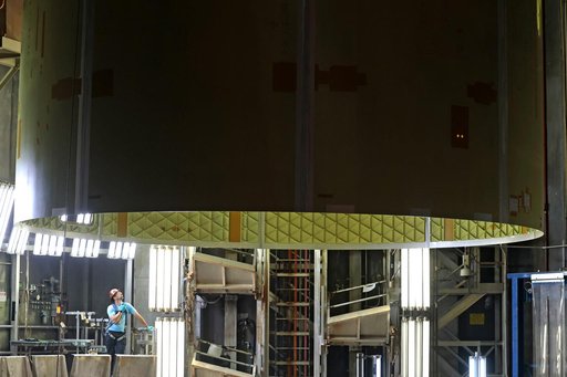 NASA Moves Artemis IV Engine Section
