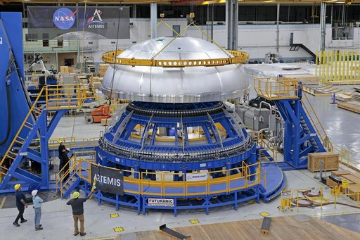 NASA Completed Welding of Artemis III Core Stage Tank Dome