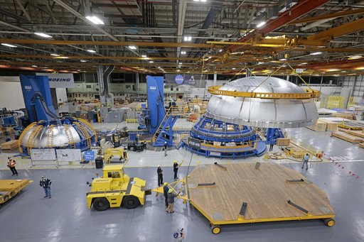 NASA Completed Welding of Artemis III Core Stage Tank Dome