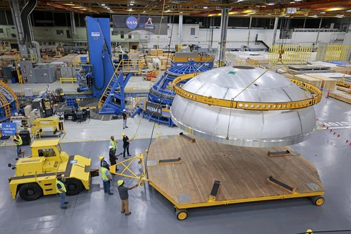 NASA Completed Welding of Artemis III Core Stage Tank Dome
