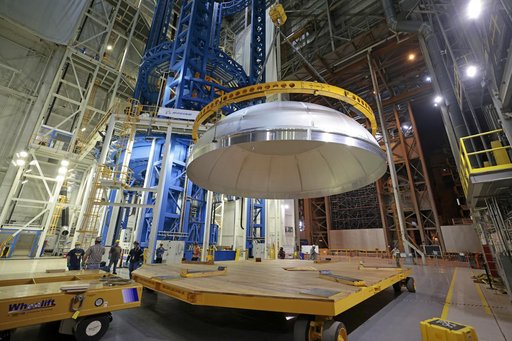 NASA Completed Welding of Artemis III Core Stage Tank Dome
