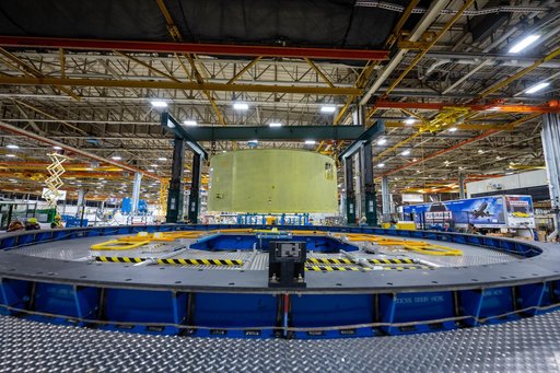 Forward Skirt for Artemis III SLS Core Stage Moves for Next Phase of Production