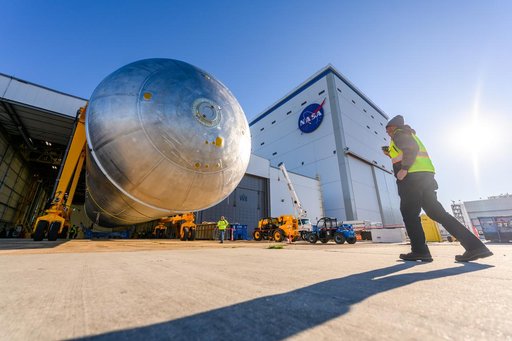 Liquid Hydrogen Tank for Artemis III Moves on to Next Phase of Production