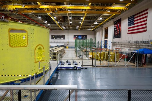 Forward Skirt for Artemis III SLS Core Stage Moves for Next Phase of Production