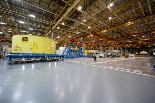 Forward Skirt for Artemis III SLS Core Stage Moves for Next Phase of Production