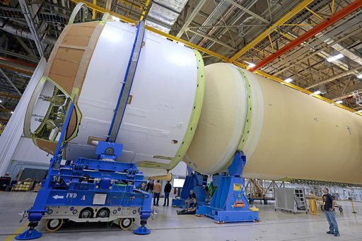 NASA Connects All Major Structures of Artemis II Moon Rocket Core Stage