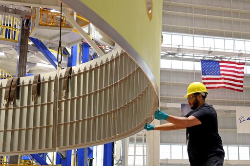 NASA, Boeing Complete Barrel Sections for future SLS Exploration
