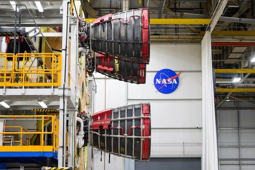 All Engines Added to Artemis II Moon SLS Rocket Core Stage