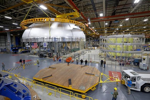 NASA Rocket Hardware Moves to Michoud’s Vertical Assembly Center for Next Phase of Production