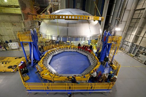 NASA Rocket Hardware Moves to Michoud’s Vertical Assembly Center for Next Phase of Production