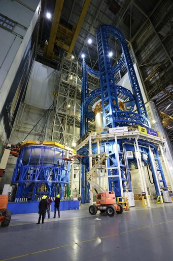 NASA Rocket Hardware Moves to Michoud’s Vertical Assembly Center for Next Phase of Production