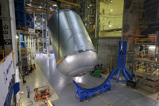 Artemis III Liquid Oxygen Tank Completes Production Milestones