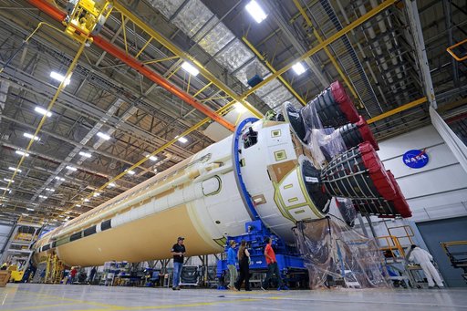 NASA Teams Prepare Artemis II Rocket Stage for Shipment