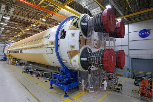 NASA Teams Prepare Artemis II Rocket Stage for Shipment