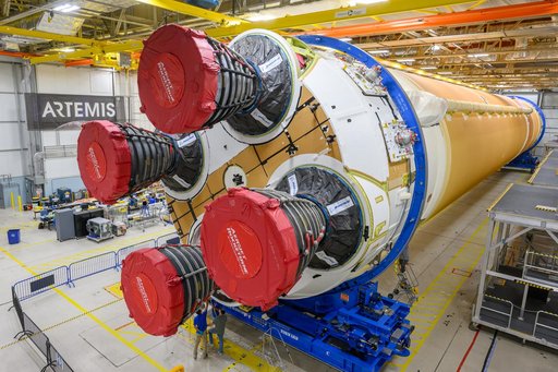 NASA Teams Prepare Artemis II Rocket Stage for Shipment