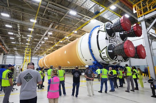 NASA Teams Prepare Artemis II Rocket Stage for Shipment