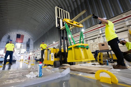 NASA Readies Barge for Artemis II Rocket Stage Delivery