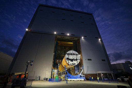 NASA’s SLS (Space Launch System) Core Stage Prepares for Move to Pegasus Barge