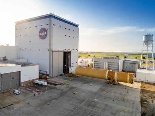 NASA Teams Prepare Artemis II Rocket Stage for Shipment