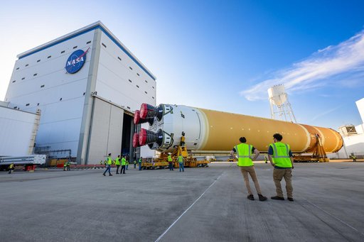 NASA Teams Prepare Artemis II Rocket Stage for Shipment