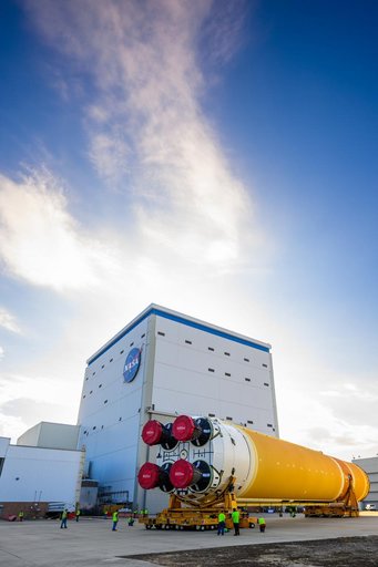 NASA Teams Prepare Artemis II Rocket Stage for Shipment