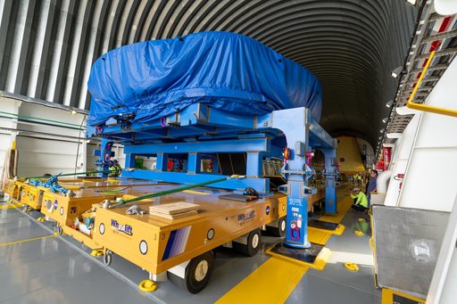 NASA, Boeing Prepare Artemis III Engine Section Boat-tail for Del