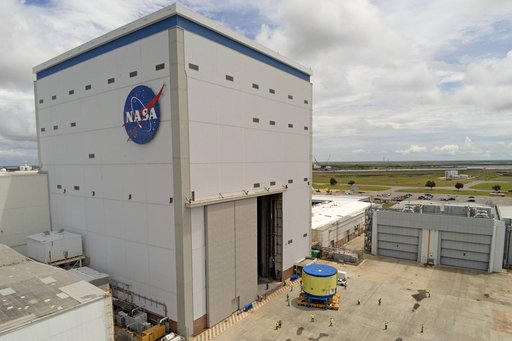 NASA, Boeing Move Artemis IV Rocket Hardware to Barge