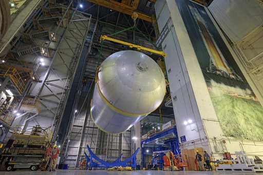 NASA Rocket Liquid Oxygen Tank Moves to Next Phase of Production