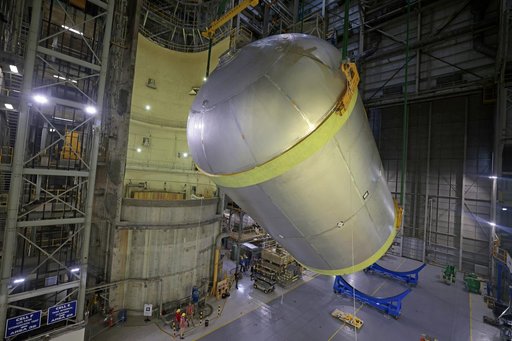 NASA Rocket Liquid Oxygen Tank Moves to Next Phase of Production