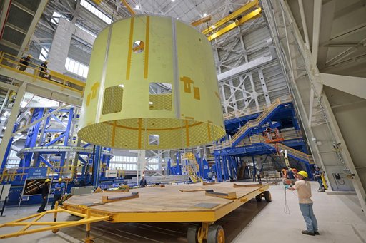 Engine Section Barrel Weld Completion Marks Early Milestone for Artemis V’s Core Stage