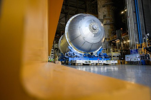 Artemis III Liquid Oxygen Tank Moves to Next Phase of Production