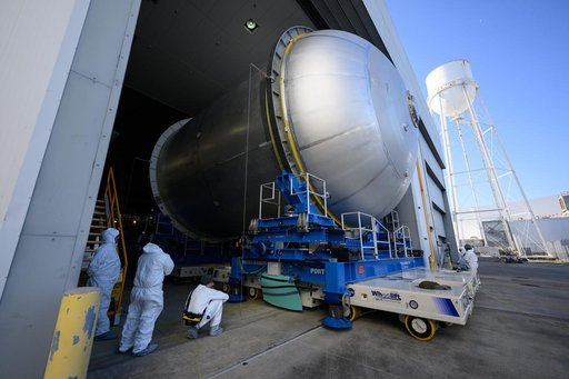 Artemis III Liquid Oxygen Tank Moves to Next Phase of Production