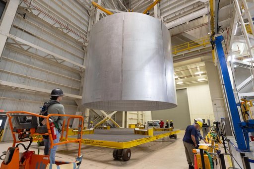 Artemis V Moon Rocket in Early Phase of Production