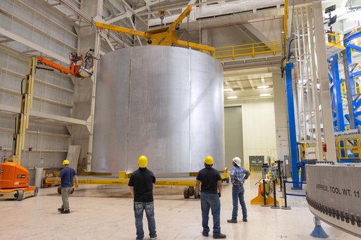 Artemis V Moon Rocket in Early Phase of Production